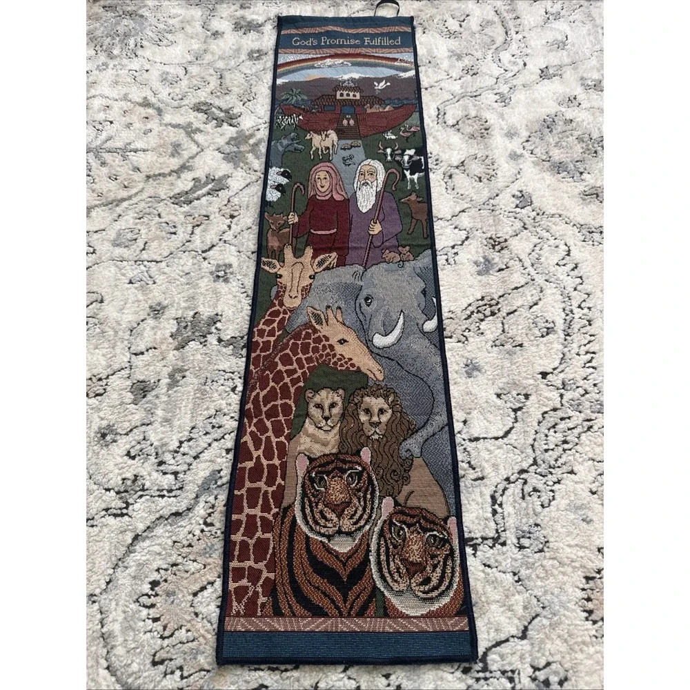 Wall tapestry God's Promise Fulfilled/ Noah's Ark - 7.5